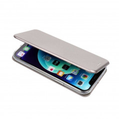 Apple iPhone 13 Book Handytaschen Book Elegance Elegant  Grau 