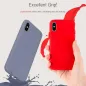 Silicone case auf Apple iPhone 13 MERCURY Silikonhülle Schwarz