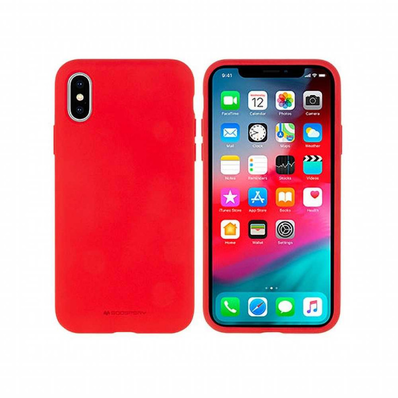 Silicone case auf Samsung Galaxy A32 5G MERCURY Silikonhülle Rot