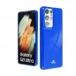 Jelly auf Samsung Galaxy A22 5G MERCURY Abdeckung TPU Blau