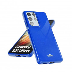 Jelly auf Apple iPhone 13 Pro MERCURY Abdeckung TPU Blau