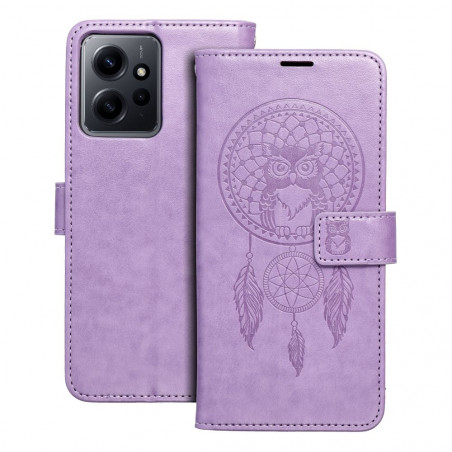 XIAOMI Redmi Note 12 4G Book Handytaschen MEZZO Book Traumfänger  Lila (Purple) 