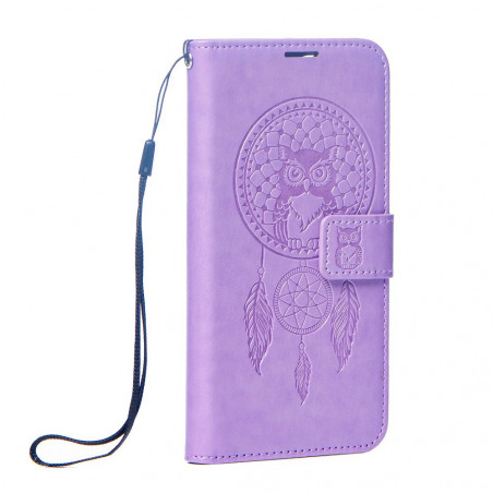 XIAOMI Redmi Note 12 4G Book Handytaschen MEZZO Book Traumfänger  Lila (Purple) 