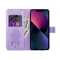 XIAOMI Redmi Note 12 4G Book Handytaschen MEZZO Book Traumfänger  Lila (Purple) 