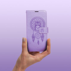 XIAOMI Redmi Note 12 4G Book Handytaschen MEZZO Book Traumfänger  Lila (Purple) 