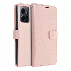 XIAOMI Redmi Note 12 5G Book Handytaschen MEZZO Book Mandala  Roségold 