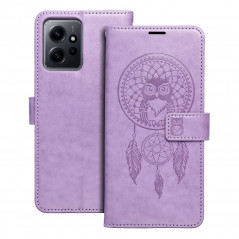 XIAOMI Redmi Note 12 5G Book Handytaschen MEZZO Book Traumfänger  Lila (Purple)