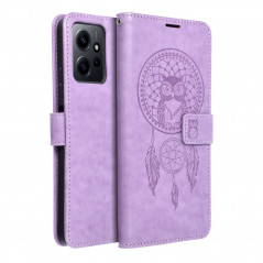 XIAOMI Redmi Note 12 5G Book Handytaschen MEZZO Book Traumfänger  Lila (Purple)