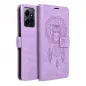 XIAOMI Redmi Note 12 5G Book Handytaschen MEZZO Book Traumfänger  Lila (Purple) 