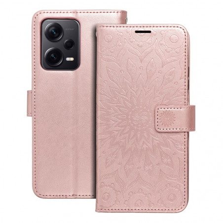 XIAOMI Redmi Note 12 Pro Plus 5G Book Handytaschen MEZZO Book Mandala  Roségold