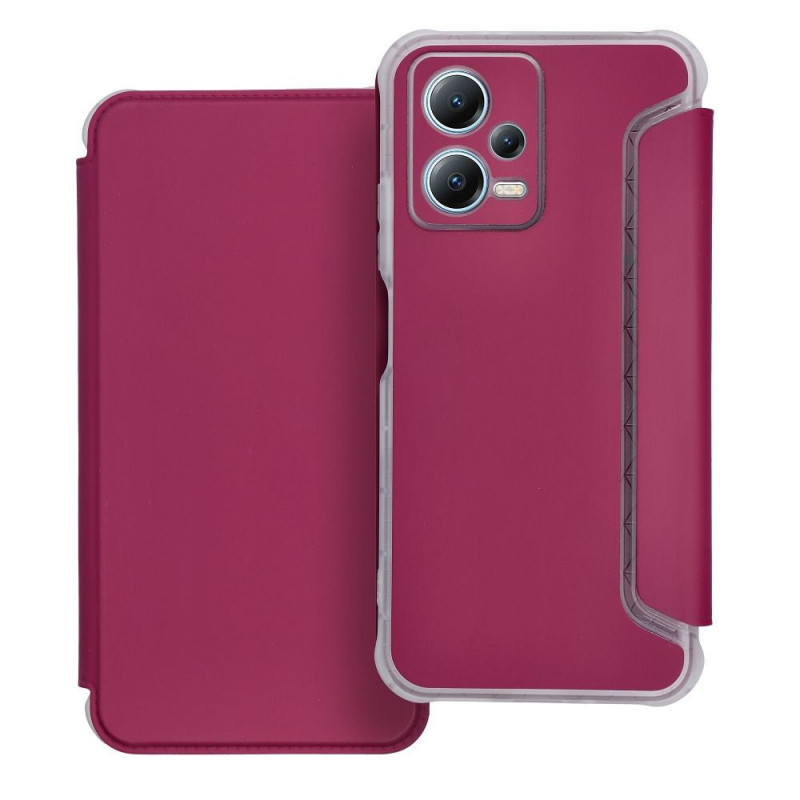 XIAOMI Redmi Note 12 5G Book Handytaschen Piano Book Magenta 