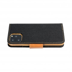 XIAOMI Redmi 12C Book Handytaschen CANVAS Book Schwarz 