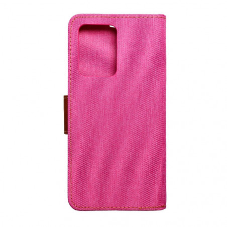 XIAOMI Redmi Note 12 Pro Plus 5G Book Handytaschen CANVAS Book Rosa