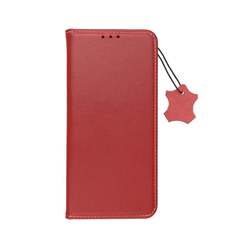 XIAOMI Redmi 12C Book Handytaschen Leather case SMART PRO Elegant  Rotwein 