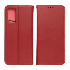 XIAOMI Redmi 12C Book Handytaschen Leather case SMART PRO Elegant  Rotwein 