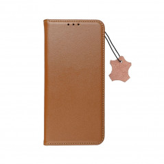 XIAOMI Redmi 12C Book Handytaschen Leather case SMART PRO Elegant  Braun