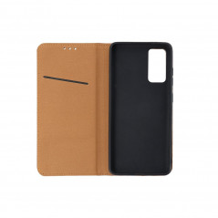 XIAOMI Redmi Note 12 4G Book Handytaschen Leather case SMART PRO Elegant  Schwarz 