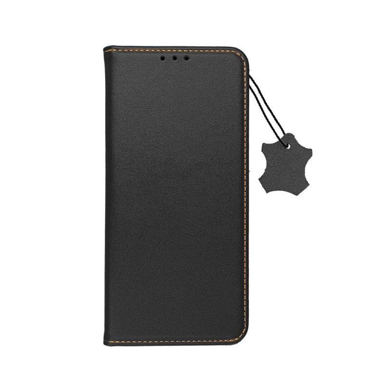 XIAOMI Redmi Note 12 5G Book Handytaschen Leather case SMART PRO Elegant  Schwarz 