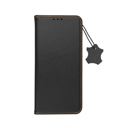 XIAOMI Redmi Note 12 5G Book Handytaschen Leather case SMART PRO Elegant  Schwarz