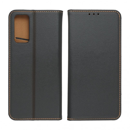 XIAOMI Redmi Note 12 Pro 5G Book Handytaschen Leather case SMART PRO Elegant  Schwarz 