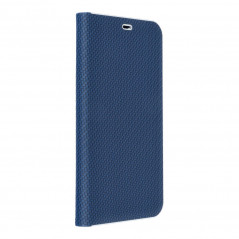 XIAOMI 13 Lite Book Handytaschen LUNA Book Carbon Kohlenstoff-Faser, Elegant  Blau 