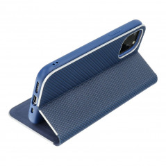 XIAOMI 13 Pro Book Handytaschen LUNA Book Carbon Kohlenstoff-Faser, Elegant  Blau 