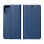 XIAOMI 13 Pro Book Handytaschen LUNA Book Carbon Kohlenstoff-Faser, Elegant  Blau 