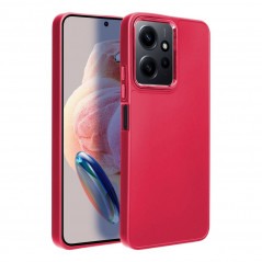 XIAOMI Redmi Note 12 4G Hülle FRAME Elegant  Magenta