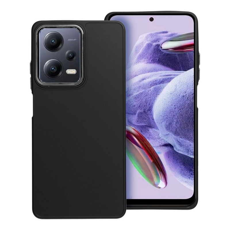 XIAOMI Redmi Note 12 Pro Plus 5G Hülle FRAME Elegant  Schwarz 