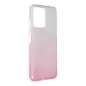 XIAOMI Redmi Note 12 5G Hülle Shining Transparent und Pink 