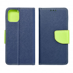 XIAOMI Redmi Note 12 4G Book Handytaschen Fancy Book Marine / Limette 