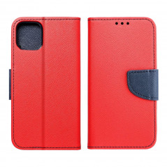 XIAOMI Redmi Note 12 Pro 5G Book Handytaschen Fancy Book Rot / Marine 