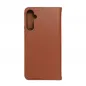 Samsung Galaxy A34 Book Handytaschen Leather case SMART PRO Elegant  Braun 