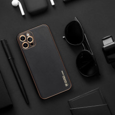 XIAOMI Redmi Note 12 Pro 5G Hülle Leather Schwarz 