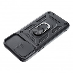 XIAOMI Redmi Note 12 4G Hülle Slide Armor Schwarz 