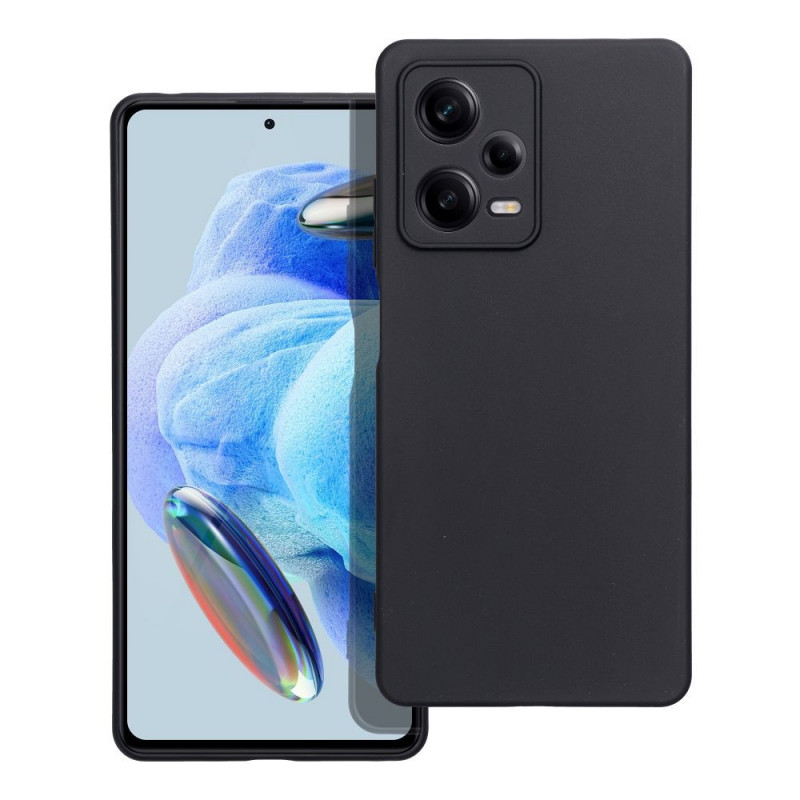 XIAOMI Redmi Note 12 Pro 5G Hülle MATT Schwarz 