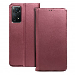 XIAOMI Redmi Note 12 5G Book Handytaschen Smart Magneto book Burgund 