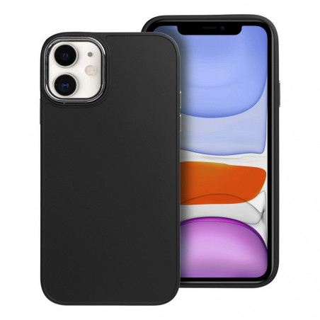 Apple iPhone 11 Hülle FRAME Elegant  Schwarz 