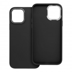 Apple iPhone 12 Hülle FRAME Elegant  Schwarz 