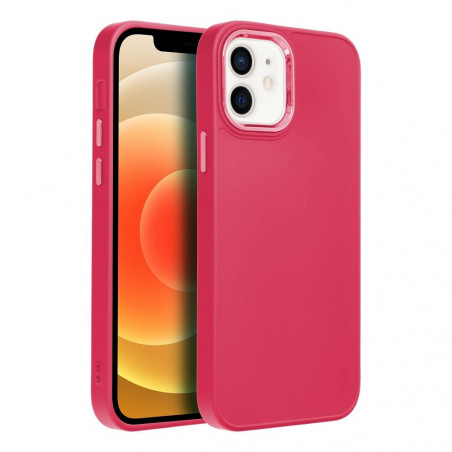 Apple iPhone 12 Pro Hülle FRAME Elegant  Magenta 