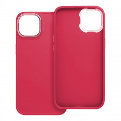 Apple iPhone 14 Hülle FRAME Elegant  Magenta 