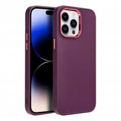 Apple iPhone 14 Pro Max Hülle FRAME Elegant  Lila (Purple)