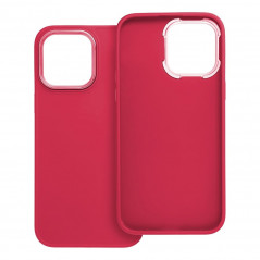 Apple iPhone 14 Pro Max Hülle FRAME Elegant  Magenta 