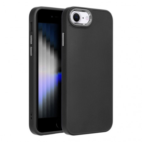 Apple iPhone 7 Hülle FRAME Elegant  Schwarz 