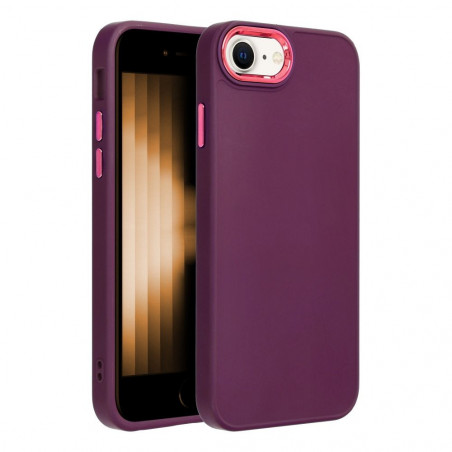 Apple iPhone 7 Hülle FRAME Elegant  Lila (Purple) 