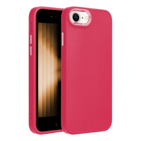 Apple iPhone 7 Hülle FRAME Elegant  Magenta 