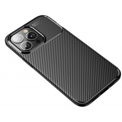 Samsung Galaxy A33 Hülle Carbon premium Elegant  Schwarz 