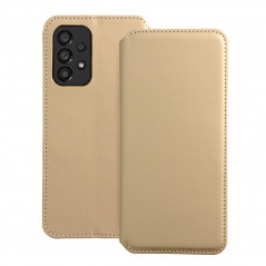 Samsung Galaxy A33 Book Handytaschen Dual Pocket book Gold 