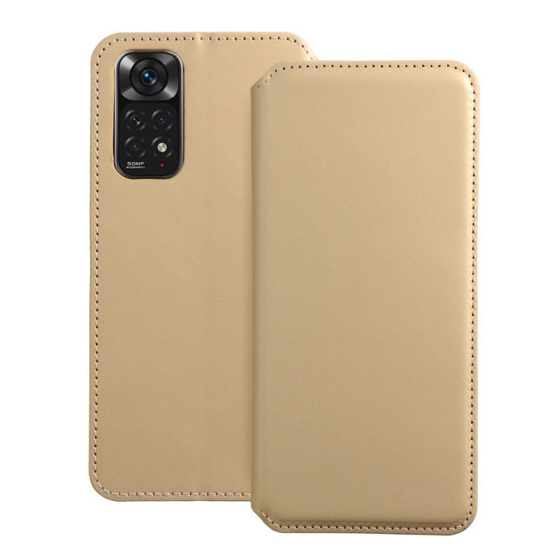 XIAOMI Redmi Note 11 Book Handytaschen Dual Pocket book Gold 