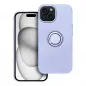 Apple iPhone 15 Hülle Silicone ring Lila (Violet) 